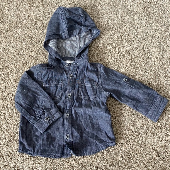 First impressions toddler boys button down shirt and pants outfit size 18 months - Picture 11 of 13